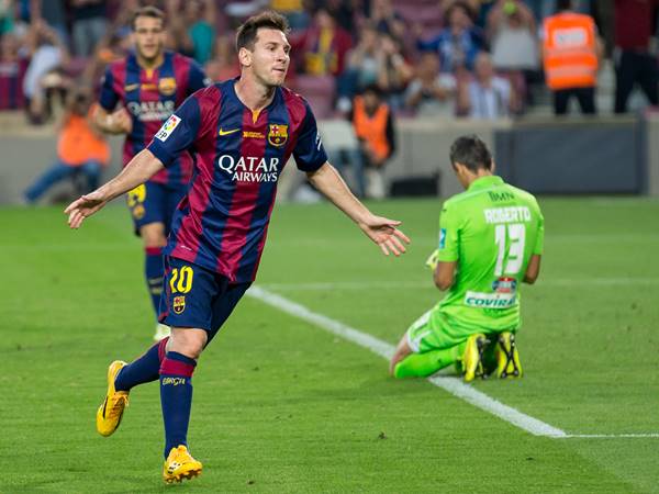 Messi trong màu áo Barcelona Messi trong màu áo Barcelona